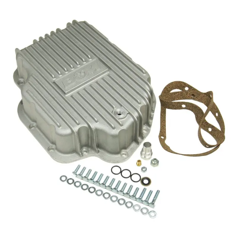 B&M Hi-Tek Deep Transmission Alloy Pan For Chev/Gm/P-Tiac/Buick/Oldsmobile/Cadi 1
