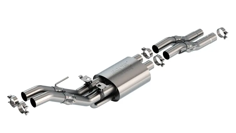 Borla 3" Atak Mid-Section Exhaust For 2021-2024 Ford F-150 Raptor 3.5L V6 1