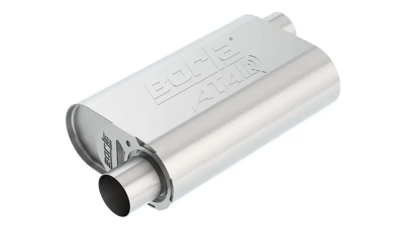 Borla Atak Cratemuffler 3'' Offset Center Oval For Chevy Sbc 350/ 383/ 406 V8 1