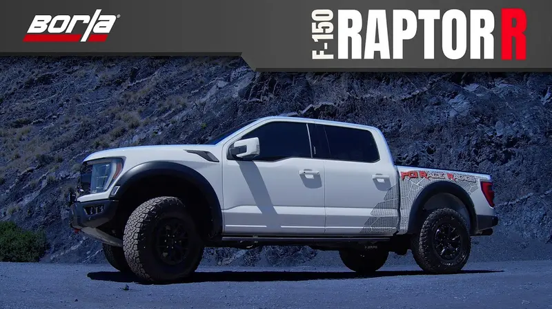 Borla Atak Switchfire 3" Mid-Section Exhaust For 23-25 Ford F-150 Raptor R 5.2L 2