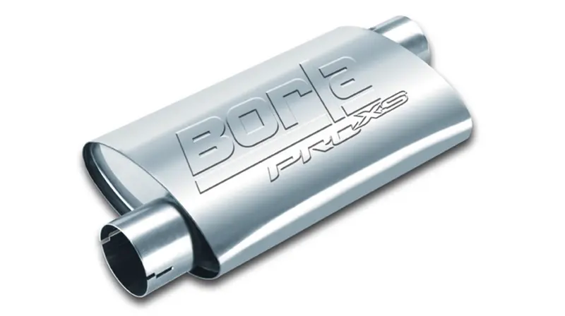 Borla Pro-Xs Muffler 3" Offset Inlet/ Offset Outlet 4X9.5X19 Oval - Universal 1