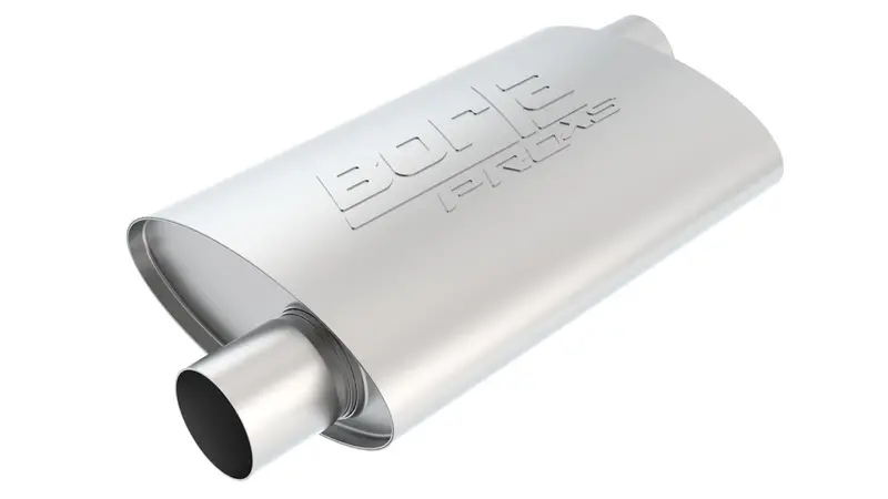 Borla Proxs 2.5-Inch Offset Inlet/Outlet Reversible Oval Muffler - Universal 1