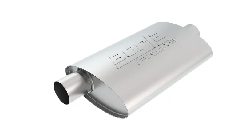Borla Proxs 2.5" Offest Inlet/2.5" Center Outlet Steel Oval Muffler Universal 1