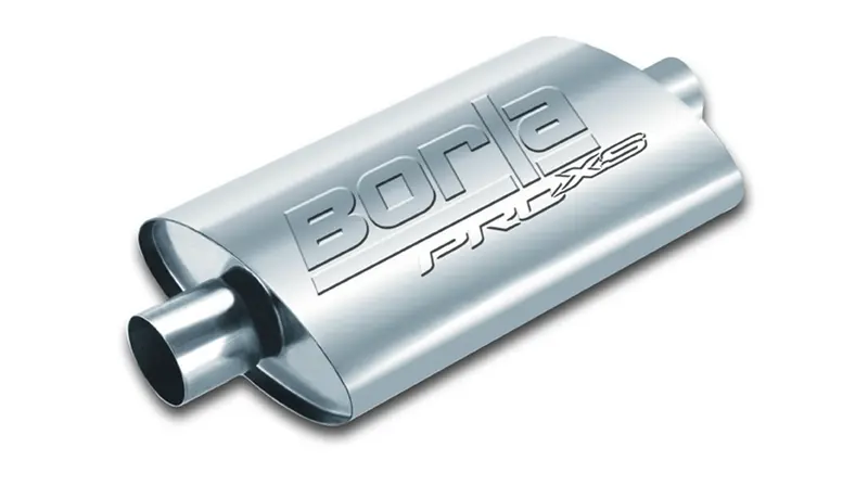 Borla Proxs Muffler 2.5" Inlet/Outlet 14" Body 4"X9.5" Oval - Universal 1