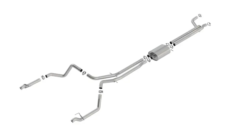 Borla S-Type 2.75" Catback Exhaust System For 2019-2023 Gmc/Chevy 1500 6.2L V8 1