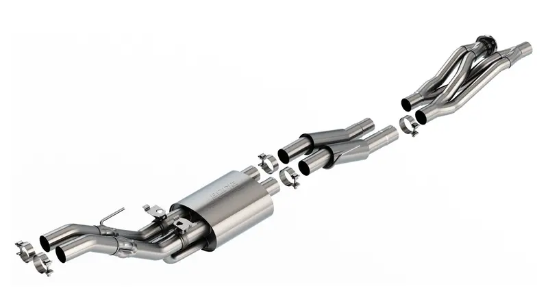 Borla S-Type Mid Section True Dual Exhaust System For 23-24 Ford F-150 Raptor R 1