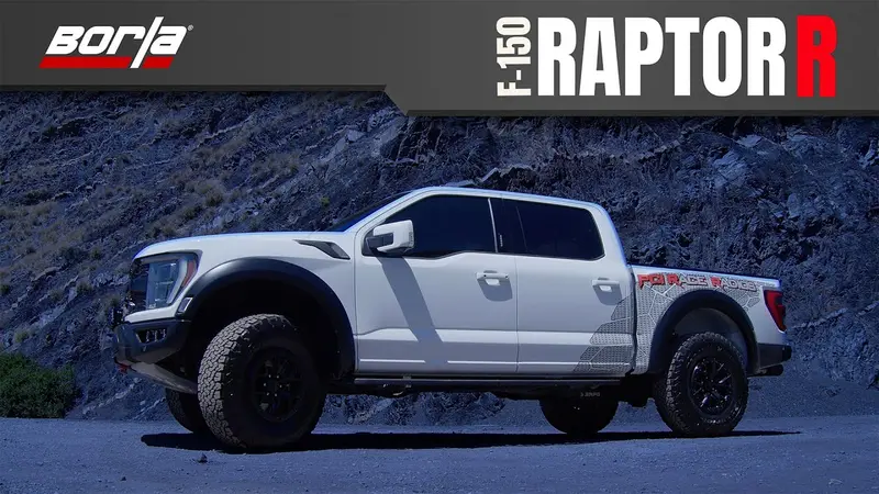 Borla S-Type Mid Section True Dual Exhaust System For 23-24 Ford F-150 Raptor R 2