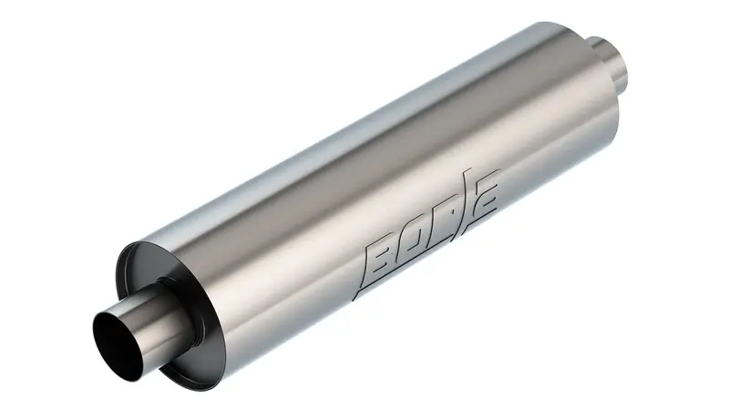 Borla S-Type Reversible 3-Inch Center Inlet/Outlet Steel Muffler - Universal 1