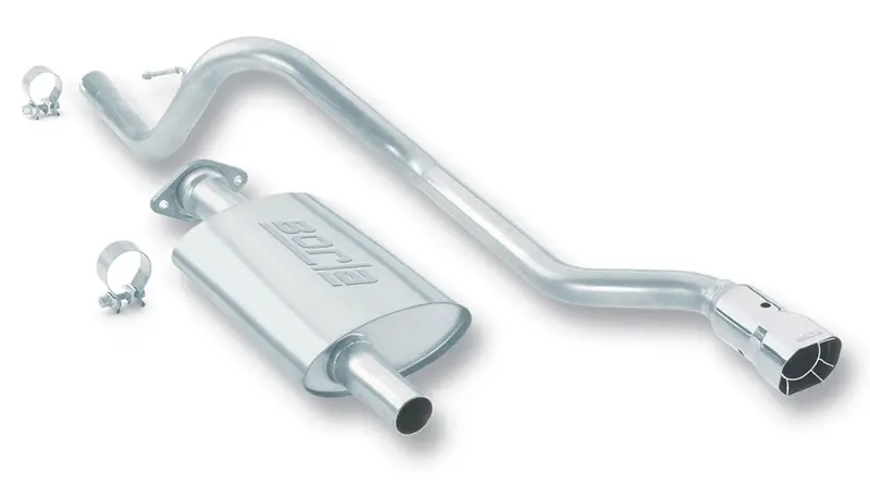 Borla Touring Cat-Back Exhaust 3.38" Square Tip For 97-01 Jeep Cherokee Xj 4.0L 1