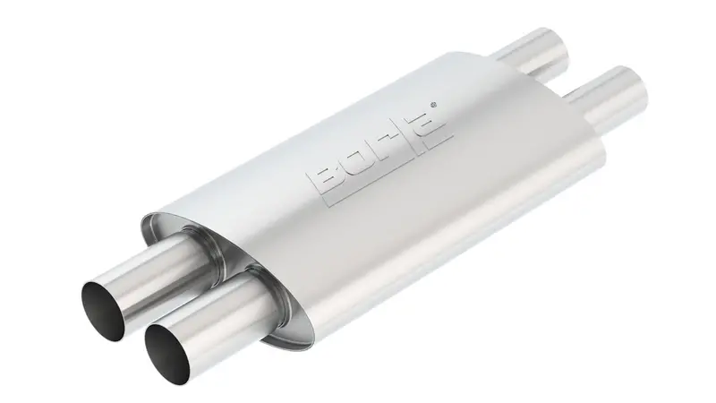 Borla Touring Steel Muffler W/ Internal H-Pipe For 15-17 Ford Mustang Gt 5.0L 1