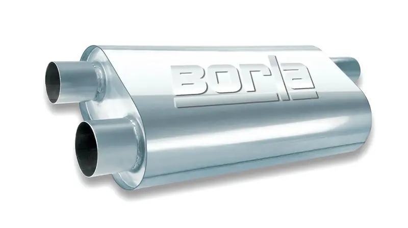 Borla Transverse 3" Inlet/2.25" Dual Outlet Muffler For 82-02 Gm Camaro/Firebird 1