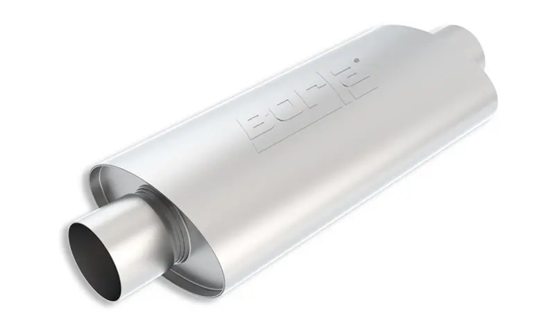 Borla Xr-1 Sportsman 3.5-Inch Stainless Steel Racing Muffler - Universal 1