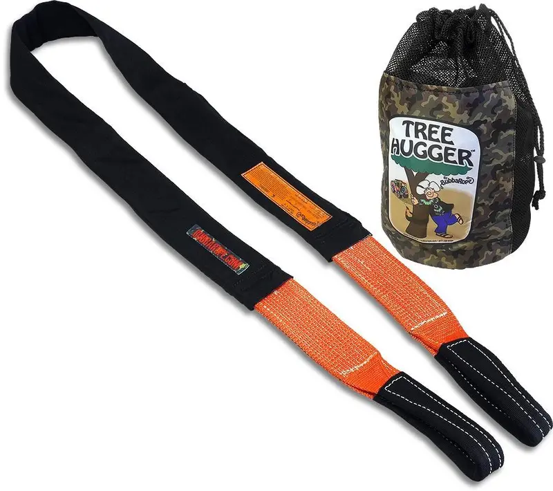Bubba Rope 10 Foot Orange Tree Hugger Strap 47,000 Pound Breaking Strength 1