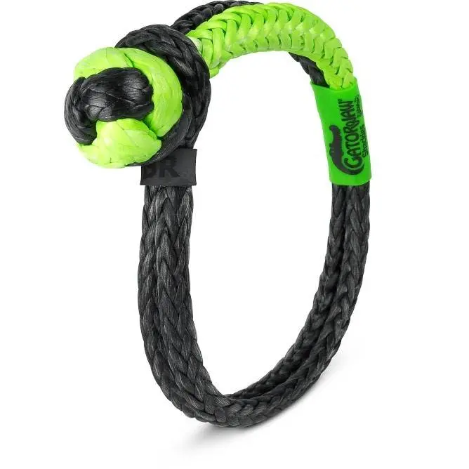 Bubba Rope 3/8" Nexgen Gator Jaw Synthetic Shackle 47,000 Pound Breaking Strength 1
