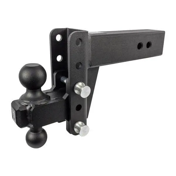 Bulletproof Hitches Heavy Duty 3.0" Solid Shank 4" Drop/Rise 22,000 Lbs Hitch 1