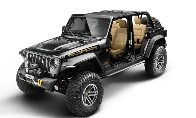 Bushwacker 14095 Trail Armor Rocker Panel For 2018-2022 Jeep Wrangler, 2-Door, Incl. Side Panels/Sill Plate Cover 1