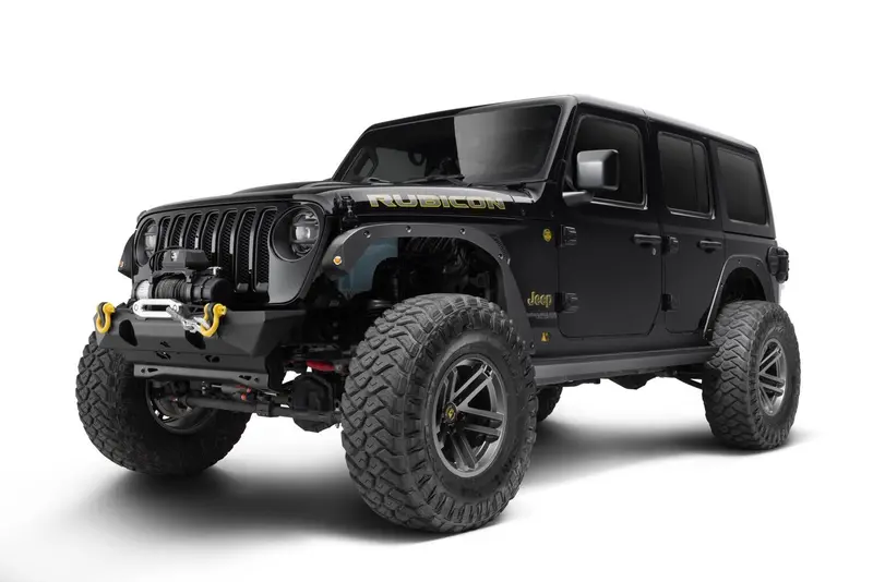 Bushwacker 14096 Trail Armor Delete Kit For Trail Armor Fender Delete Kit For 18-23 Jeep Wrangler 2-Dr;4-Dr 1