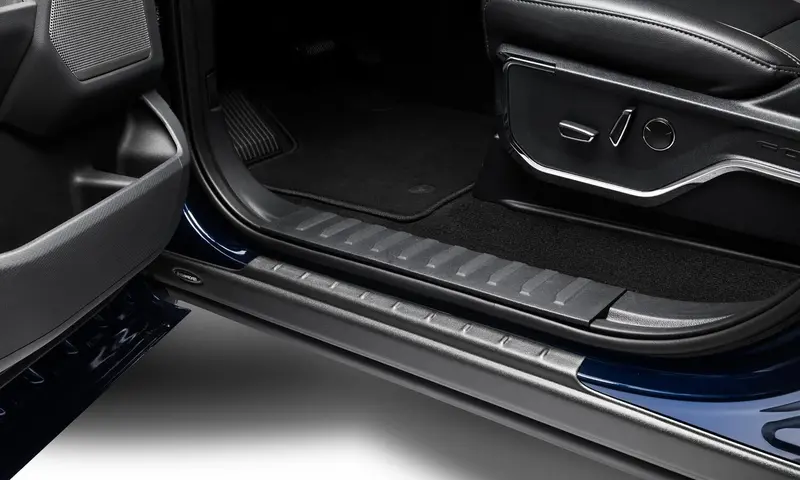 Bushwacker 14125 Trail Armor Rocker Panel Black For 2021-2026 Ford F-150 Supercab, Incl. Side Panels/Sill Plate Cover 1