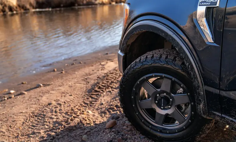 Bushwacker 20123-02 Black Oe-Style Smooth Finish Front Fender Flares For 2019-2023 Ford Ranger 2