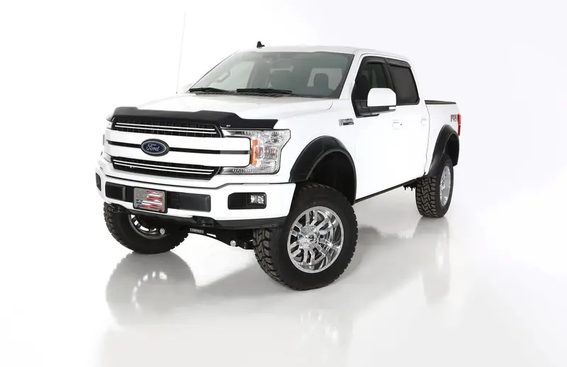Bushwacker 20958-02 Drt Style Fender Flares; Front And Rear For 2018-2020 Ford F-150 1