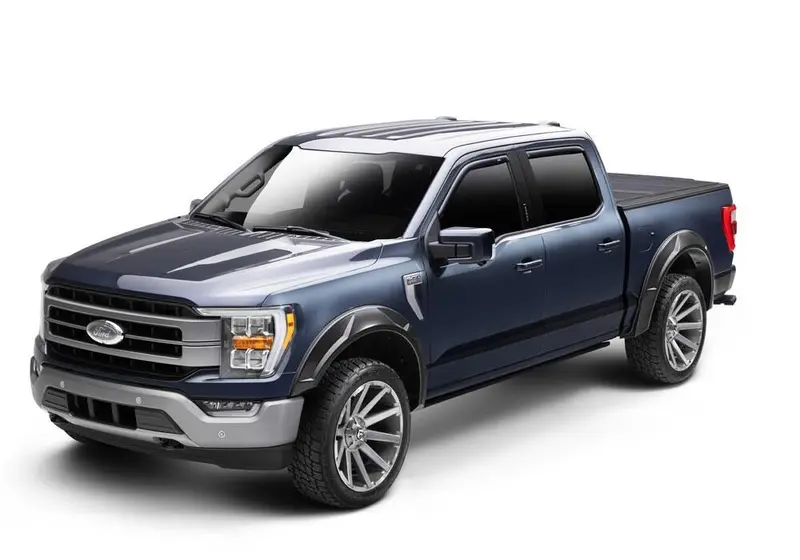 Bushwacker 20972-02 Drt Style Fender Flares; Front And Rear; 21-26 Ford F-150; Will Not Fit Lightning 1