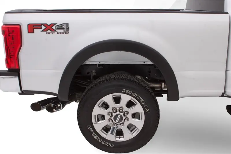 Bushwacker 21916-02 Black Oe-Style Smooth Finish 4-Piece Fender Flare Set For 1992-1996 Ford Bronco, F-150, F-250; 1992-1997 F-350 Super Duty W/96 In. Bed 1