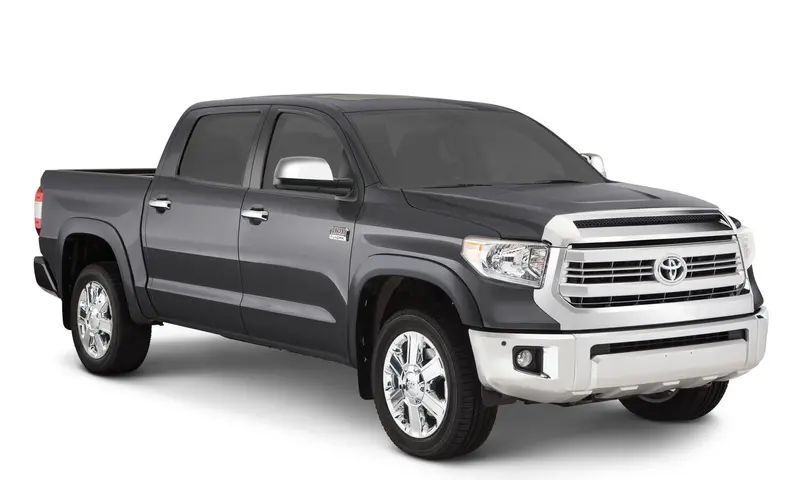 Bushwacker 30917-63 Oe Style Color Matched Magnetic Grey Metallic 4-Piece Fender Flare Set For 2019-2021 Toyota Tundra, Must Remove Mudflaps 1
