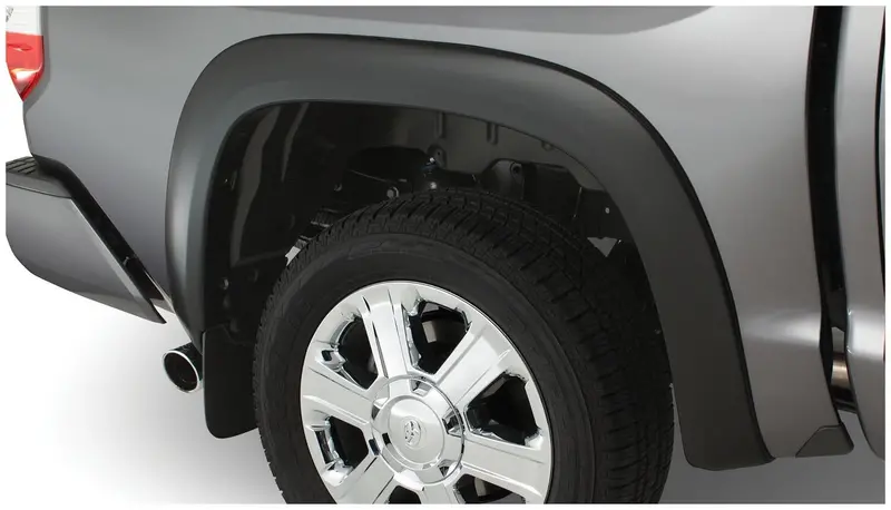 Bushwacker 31926-02 Black Oe-Style Smooth Finish 4-Piece Fender Flare Set For 2009-2011 Toyota Rav4 (Base Model Only) 2