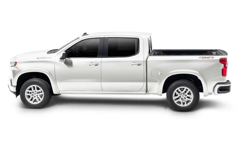 Bushwacker 40930-14 Summit White Oe-Style Smooth Finish 4-Piece Fender Flare Set For 20-21 Chevrolet Silverado 1500 ; 2022 Chevrolet Silverado 1500 Ltd 1