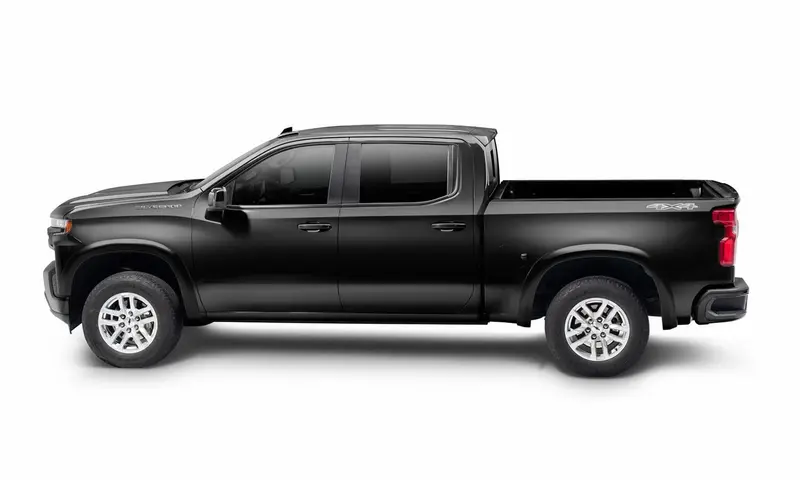 Bushwacker 40930-34 Oe Style Color Matched Black 4-Piece Fender Flare Set For 19-21 Chevrolet Silverado 1500, 2022 Chevrolet Silverado 1500 Ltd 1