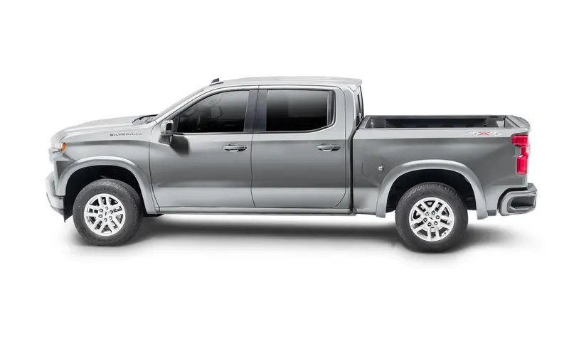 Bushwacker 40930-54 Oe Style Color Matched Silver Ice Metallic 4-Piece Fender Flare Set For 20-21 Chevrolet Silverado 1500; 2022 Chevrolet Silverado 1500 Ltd 1