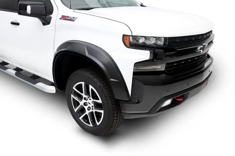 Bushwacker 40989-02 Drt Style Fender Flares; Front And Rear For 20-26 Chevrolet 2500Hd/3500Hd 1