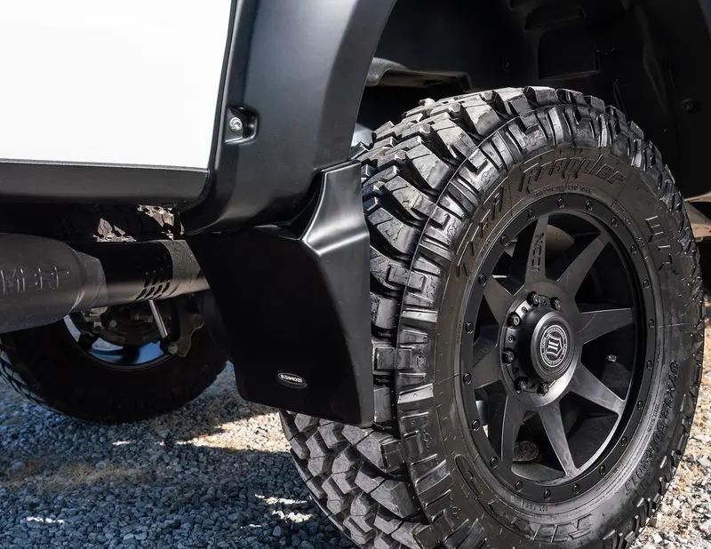 Bushwacker Mud-30040 Trail Armor Mud Flaps For 14-21 Toyota Tundra, Must Remove Factory Mud Flaps 2