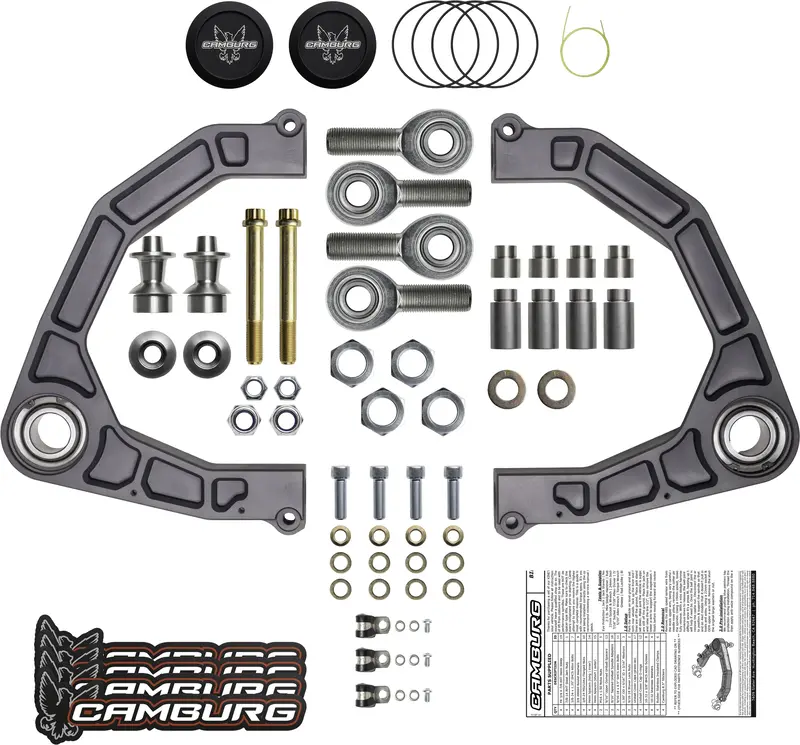 Camburg Kinetik Series Gray Upper Control Arms For 22-25 Toyota Sequoia/Tundra 2