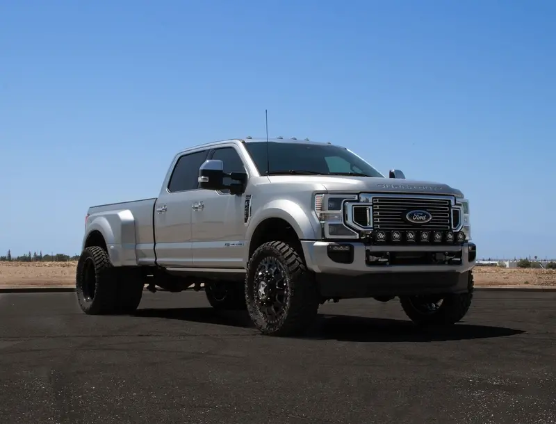 Cognito 2-Inch Elite Leveling Kit With Fox Fsrr For 2017-2025 Ford F-450 Super Duty 2