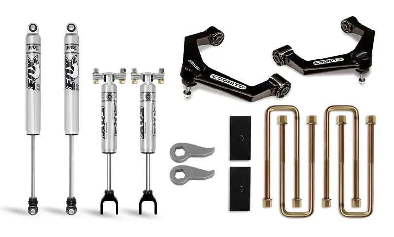 Cognito 3-Inch Leveling Lift Kit W/ Fox Shocks For 2020-2025 Gmc/Chevy 2500/3500 1