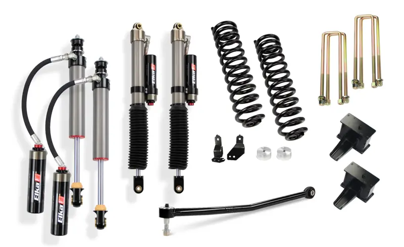 Cognito 3-Inch Lift Kit With Elka 2.5 Reservoir Shocks For 20-23 Ford F-250/350 1