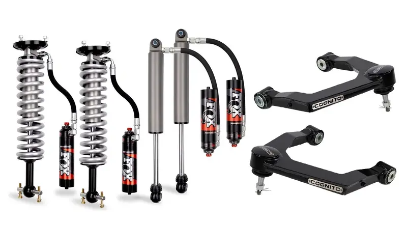 Cognito 3" Leveling Lift Kit W/ Fox 2.5 Shocks For 2019-2025 Gmc/Chevrolet 1500 1