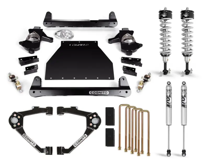 Cognito 6-Inch Performance Lift Kit W/ Fox 2.0 Shocks For 07-18 Gmc/Chevy 1500 1