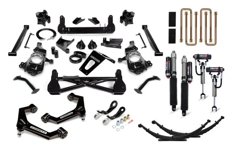 Cognito 7-Inch Elite Lift Kit For 2020-2025 Silverado/Sierra 2500/3500 2Wd/4Wd 1