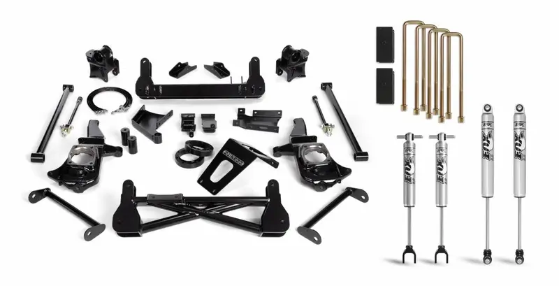 Cognito 7-Inch Lift Kit For 2011-2019 Silverado/Sierra 2500/3500 2Wd/4Wd 1