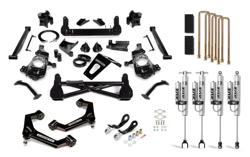 Cognito 7-Inch Lift Kit For 2020-2025 Silverado/Sierra 2500/3500 2Wd/4Wd 1