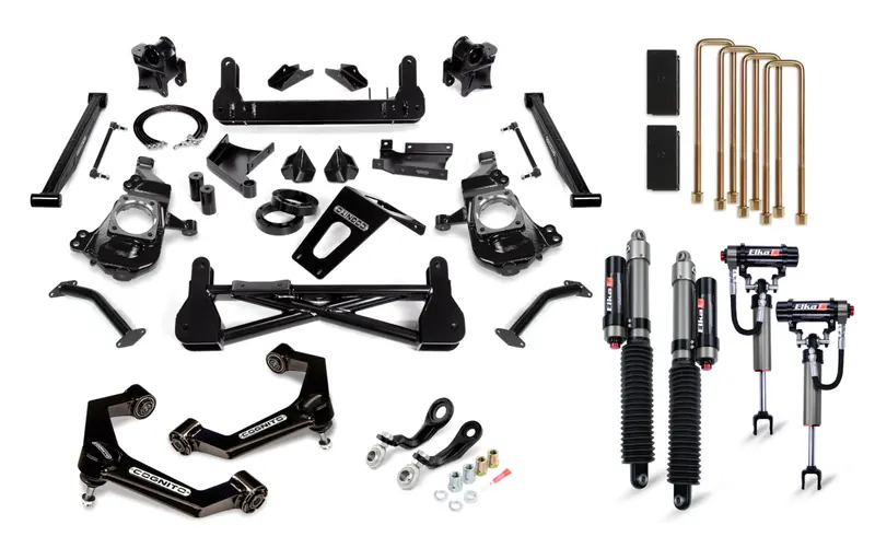 Cognito 7-Inch Premier Lift Kit For 2020-2025 Silverado/Sierra 2500/3500 2Wd/4Wd 1