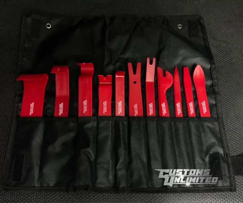 Customs Unlimited 11-Piece Installation Tool Kit For Trim, Molding & Panels 1