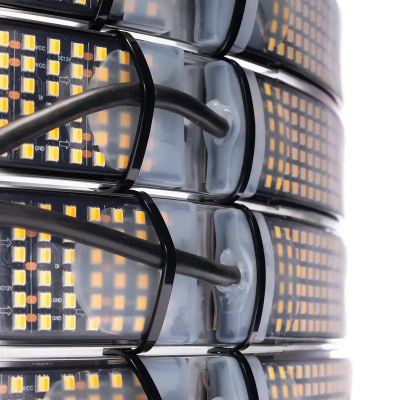 Customs Unlimited 6 Row Ultra High Intensity Switchback 17.5" Wheel Lights - Universal 2