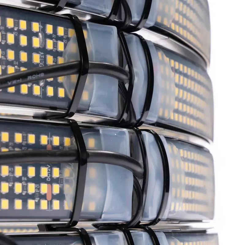 Customs Unlimited Pure White 5 Row Ultra High Intensity Dually 20" Wheel Lights - Universal 2
