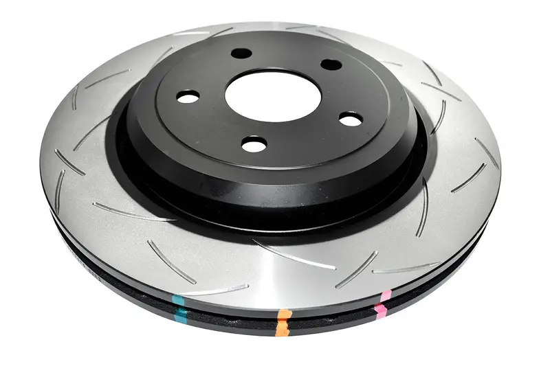 Dba Rear Slotted 4000 Series Brake Rotor For 2011-2017 Jeep Grand Cherokee Srt8 1