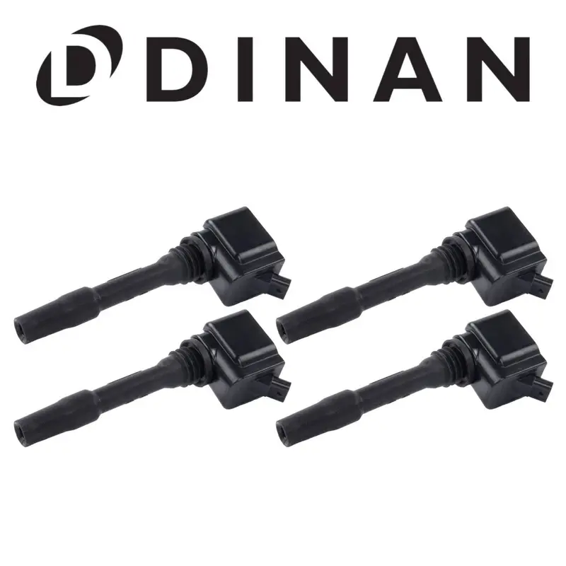 Dinan Black B-Series Ignition Coils For 2016+ Bmw 2/3/4/5/X - Mini Cooper 2.0L 1