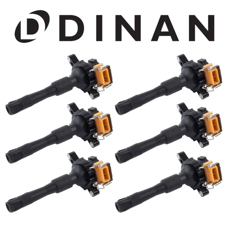 Dinan Black M-Series Ignition Coils For 96-03 Bmw 3/5/M/X/Z 2.5L 2.8L 3.0L 3.2L 1