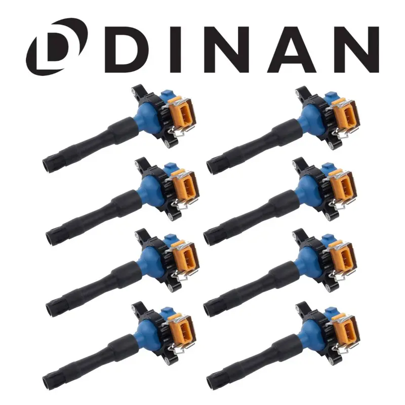 Dinan Blue M-Series Ignition Coils For 96-06 Bmw 540/740/M5/X5/Z8 4.4L 4.6L 5.0L 1
